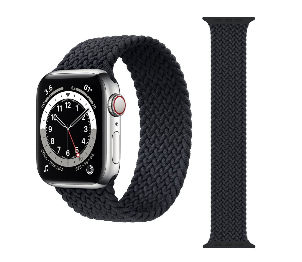 Braided Solo Loop For Apple Watch 6/SE/5/4/3/2/1 Strap Replacement - Perfii in Saudi Kuwait
