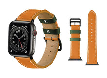 Load image into Gallery viewer, Genuine Leather Bands For Apple Watch 6/SE/5/4/3/2/1 Fresh Strap Replacement - Perfii in Saudi Kuwait