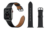 Genuine Leather Bands For Apple Watch 6/SE/5/4/3/2/1 New Buckle Strap Replacement