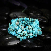 Load image into Gallery viewer, Habiby Rhodium Plated Cubic Ziron Stylish Bracelet Blue - Perfii in Saudi Kuwait