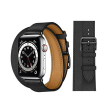 Load image into Gallery viewer, Genuine Leather Bands For Apple Watch 6/SE/5/4/3/2/1 Double Tour Replacement