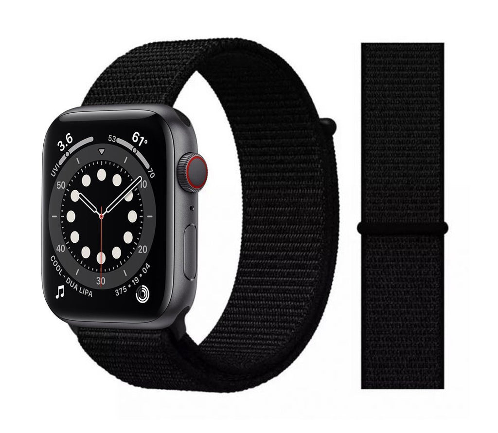 Nylon Loop Bands For Apple Watch 6/SE5/4/3/2/1 Classic Strap Replacement - Perfii in Saudi Kuwait