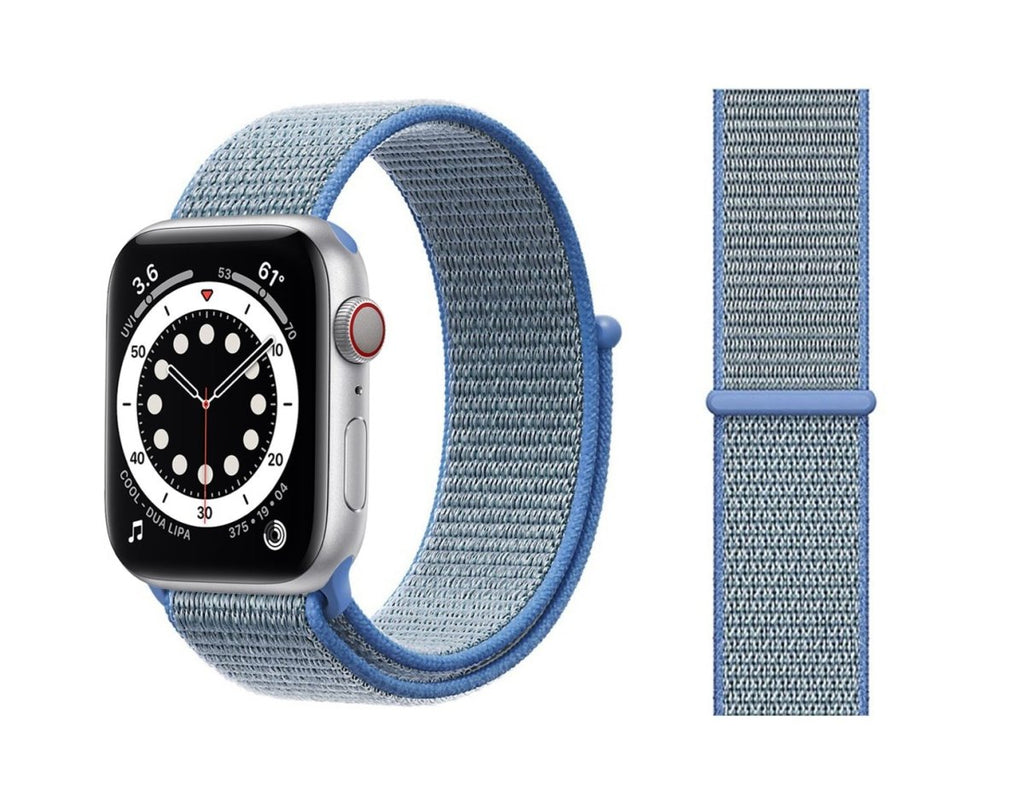Nylon Loop Bands For Apple Watch 6/SE5/4/3/2/1 Classic Strap Replacement - Perfii in Saudi Kuwait