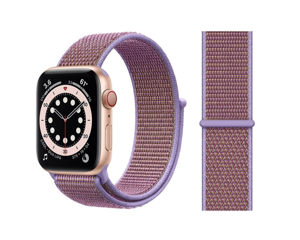 Nylon Loop Bands For Apple Watch 6/SE/5/4/3/2/1 Dynamic Strap Replacement - Perfii in Saudi Kuwait