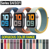 Nylon Loop Bands For Apple Watch 6/SE/5/4/3/2/1 Gorgeous Strap Replacement