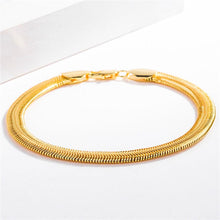 Load image into Gallery viewer, Rhodium Plated Cubic Ziron Stylish Bracelet Gold - Perfii in Saudi Kuwait