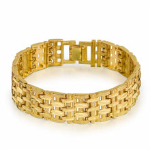 Load image into Gallery viewer, Rhodium Plated Cubic Ziron Stylish Bracelet Gold - Perfii in Saudi Kuwait