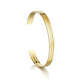 Rhodium Plated Cubic Ziron Stylish Bracelet Gold