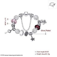 Load image into Gallery viewer, Rhodium Plated Cubic Ziron Stylish Bracelet Red - Perfii in Saudi Kuwait