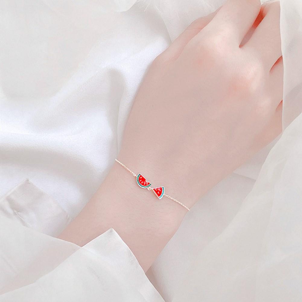 Rhodium Plated Cubic Ziron Stylish Bracelet Red - Perfii in Saudi Kuwait