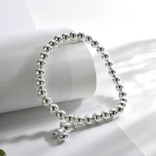 Load image into Gallery viewer, Rhodium Plated Cubic Ziron Stylish Bracelet Silver - Perfii in Saudi Kuwait