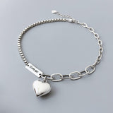 Rhodium Plated Cubic Ziron Stylish Bracelet Silver