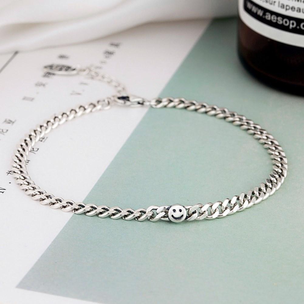 Rhodium Plated Cubic Ziron Stylish Bracelet Silver - Perfii in Saudi Kuwait