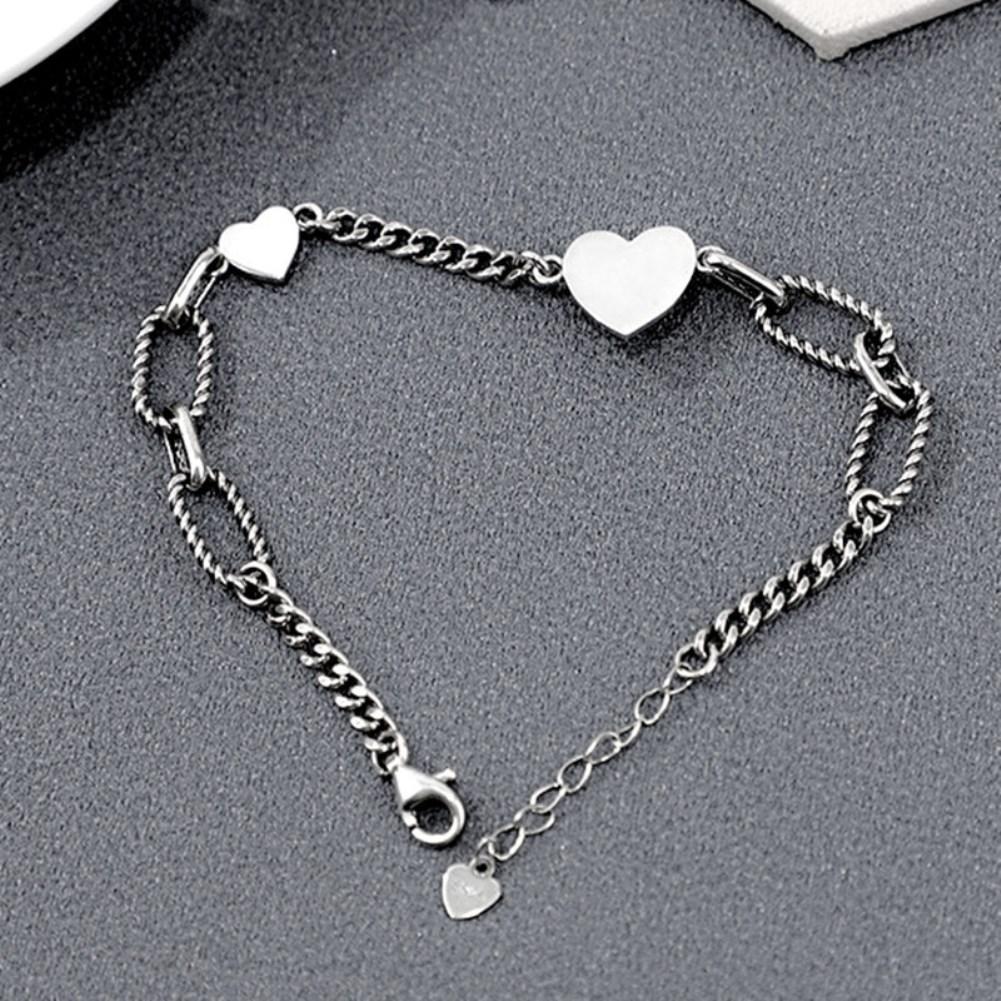 Rhodium Plated Cubic Ziron Stylish Bracelet Silver - Perfii in Saudi Kuwait