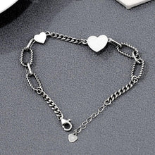 Load image into Gallery viewer, Rhodium Plated Cubic Ziron Stylish Bracelet Silver - Perfii in Saudi Kuwait