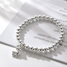 Load image into Gallery viewer, Rhodium Plated Cubic Ziron Stylish Bracelet Silver - Perfii in Saudi Kuwait