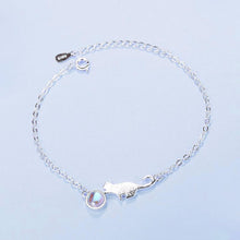 Load image into Gallery viewer, Rhodium Plated Cubic Ziron Stylish Bracelet Silver - Perfii in Saudi Kuwait