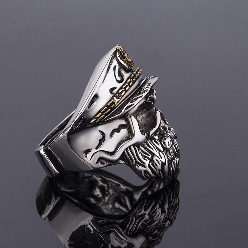 Rhodium Plated Ziron Stylish Ring Size 6 Silver - Perfii in Saudi Kuwait