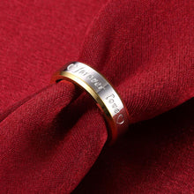 Load image into Gallery viewer, Rhodium Plated Ziron Stylish Ring Size 8 Gold - Perfii in Saudi Kuwait