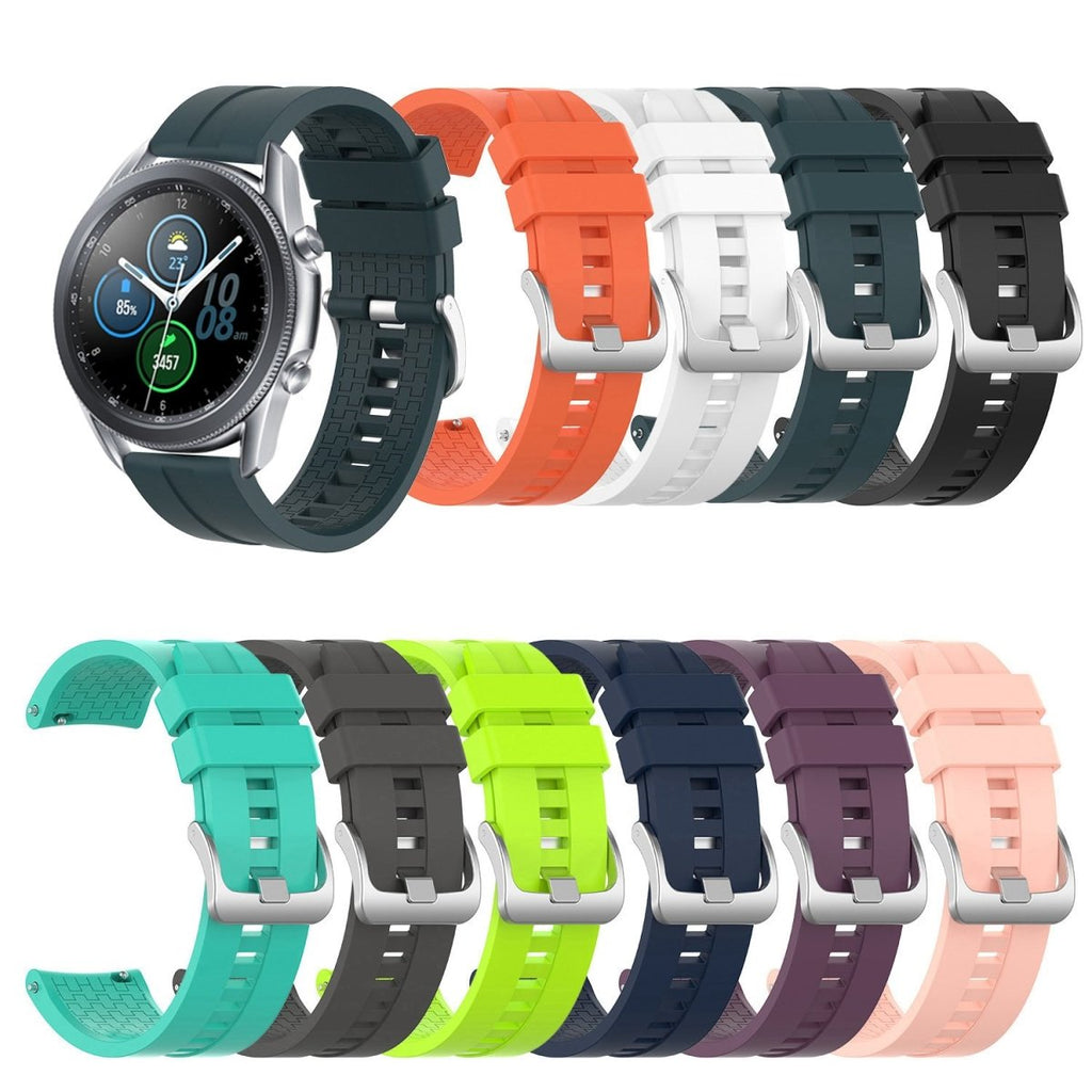Samsung Galaxy Watch 3 45mm Silicone Band Strap Replacement - Perfii in Saudi Kuwait