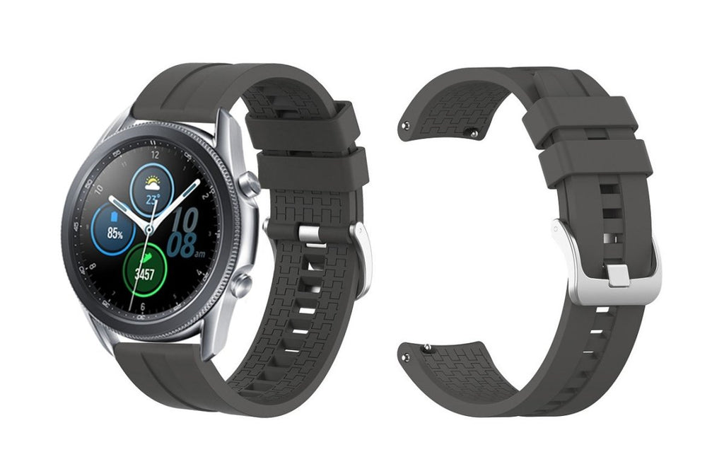 Samsung Galaxy Watch 3 45mm Silicone Band Strap Replacement - Perfii in Saudi Kuwait