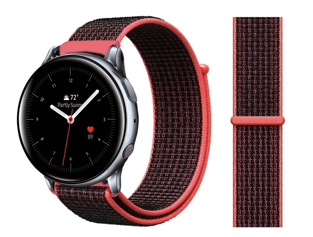 Samsung Smartwatch Active 2 40/44mm Nylon Loop Band Replacement Classic - Perfii in Saudi Kuwait