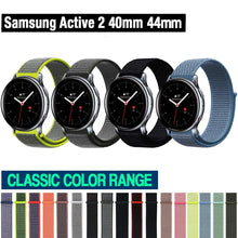 Load image into Gallery viewer, Samsung Smartwatch Active 2 40/44mm Nylon Loop Band Replacement Classic - Perfii in Saudi Kuwait