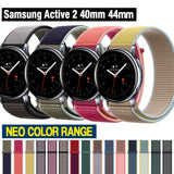 Samsung Smartwatch Active 2 40/44mm Nylon Loop Band Replacement Neo