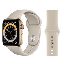 Load image into Gallery viewer, Solid Silicone Bands For Apple Watch 6/SE/5/4/3/2/1 Classic Strap Replacement - Perfii in Saudi Kuwait