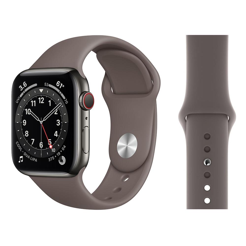 Solid Silicone Bands For Apple Watch 6/se/5/4/3/2/1 Neo Strap Replacement - Perfii in Saudi Kuwait