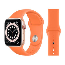 Load image into Gallery viewer, Solid Silicone Bands For Apple Watch 6/se/5/4/3/2/1 Neo Strap Replacement - Perfii in Saudi Kuwait